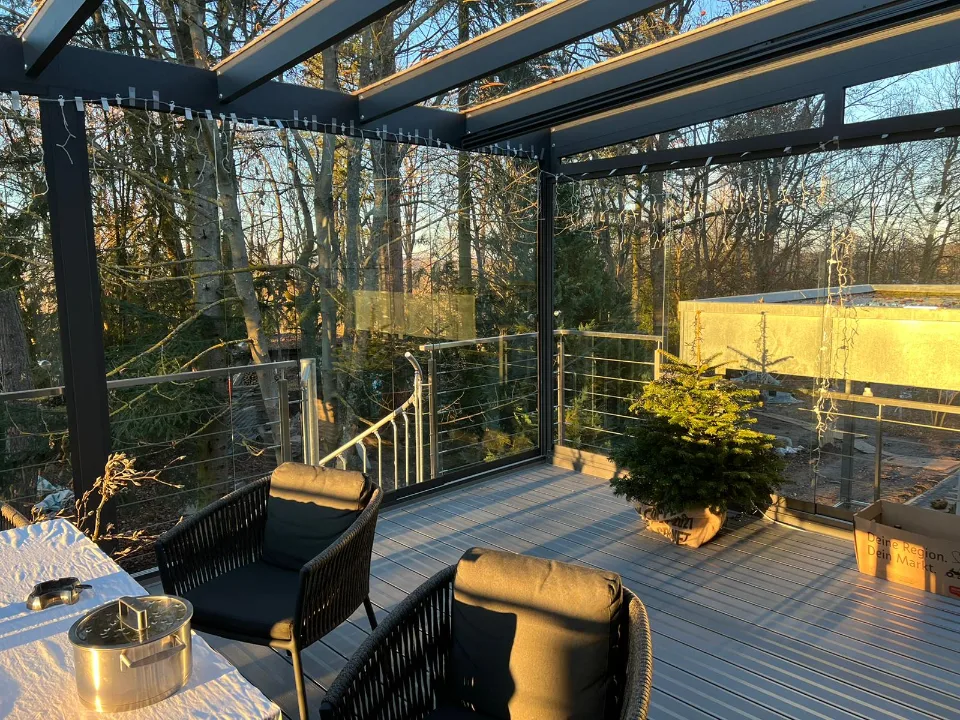 Terrassendach – Systembau Bruckert